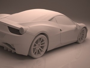 ferrari 458 italia 3Dモデル