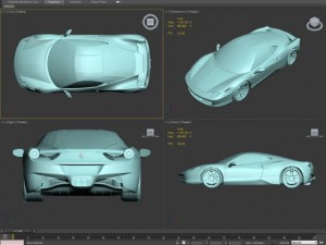 ferrari 458 italia 3Dモデル