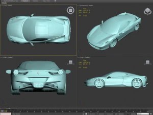 ferrari 458 italia 3D Model