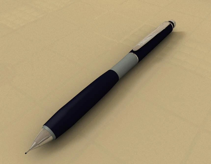 lapiseira pentel Modelo 3D .c4d .max .obj .3ds .fbx .stl .blend 