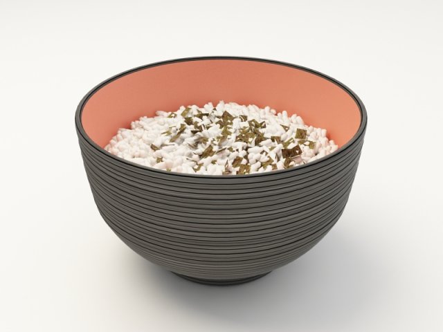 rice Modelo 3D .c4d .max .obj .3ds .fbx .stl .blend 