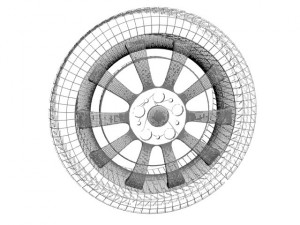 wheel 3D 모델