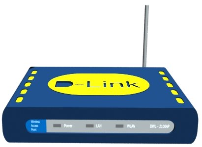 wireless access point 3D Model .c4d .max .obj .3ds .fbx .stl .blend 