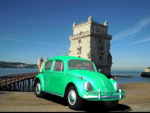 volkswagen beetle 1968 version Model 3D