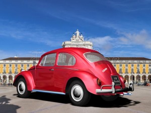 volkswagen beetle 1968 version Model 3D