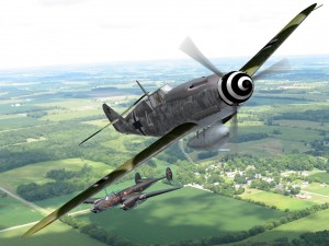 messerschmitt bf 109 f Modèle 3D