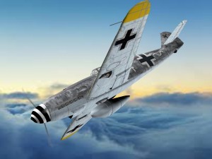 messerschmitt bf 109 f 3D Модель