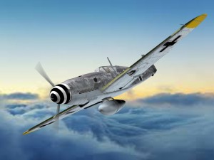 messerschmitt bf 109 f 3D Модель