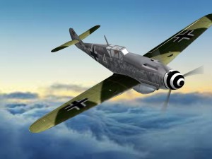 messerschmitt bf 109 f 3D Модель