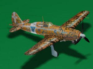 macchi c202 folgore 3D Модель