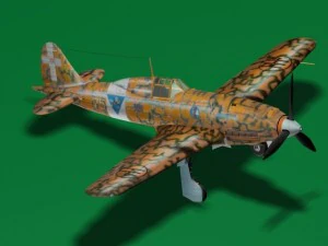 macchi c202 folgore 3D Model