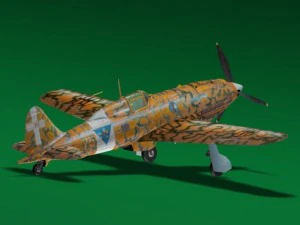 macchi c202 folgore 3D Model