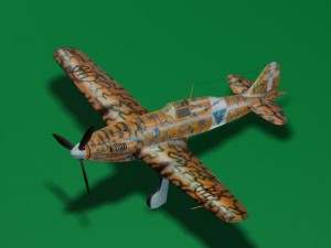 macchi c202 folgore 3D Модель