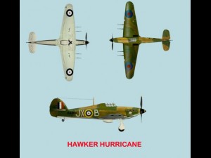 hawker hurricane 3D Model