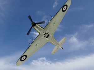 hawker hurricane 3D मॉडल