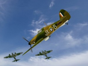 hawker hurricane 3D मॉडल