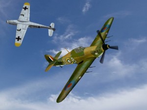 hawker hurricane 3D मॉडल