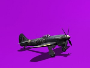 hawker tempest Modello 3D