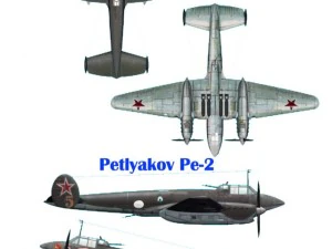 petlyakov pe2 3D Model