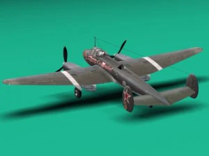 petlyakov pe2 3D Model
