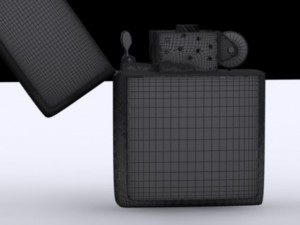fire lighter 3D Model