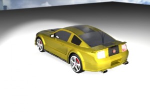 mustang gt 3D Model