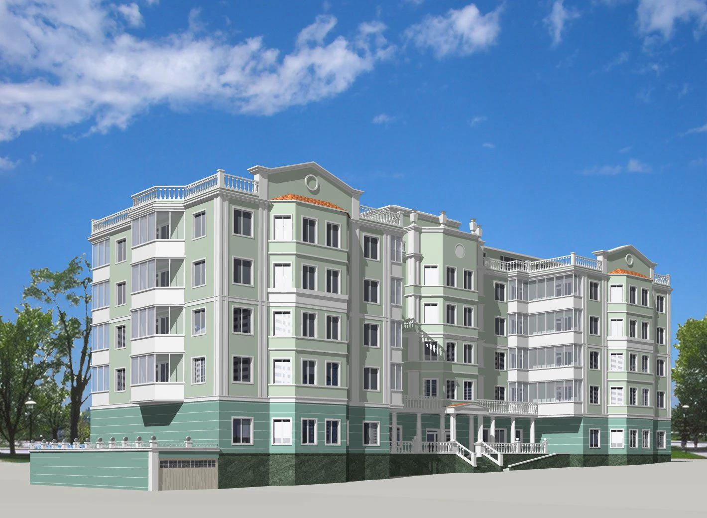 building 3D Model .c4d .max .obj .3ds .fbx .stl .blend