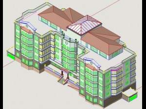 building 3D मॉडल
