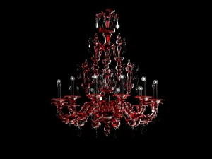 chandelier baroviertoso taif 3D Model