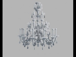 chandelier baroviertoso taif 3D Model