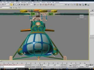 helicopter mi8 hip 3D Model