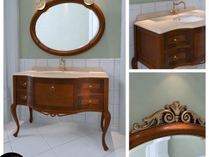 washbasin lineatre savoy 3D Модель