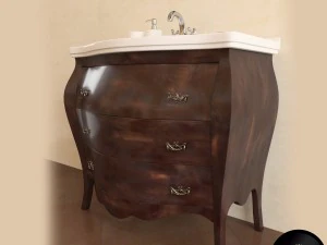 washbasin tiffany world barocco 7230 3D Model