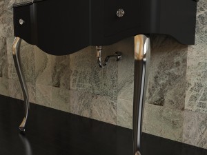washbasin tiffany world barocco decor 3D Model