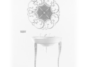 washbasin devon and devon console marlene 3Dモデル