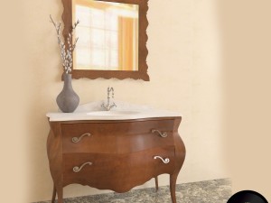 washbasin tiffany world barocco decor 3D Model