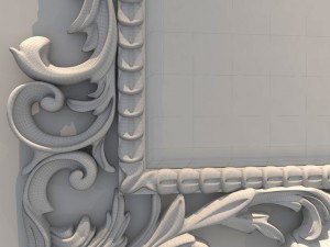 washbasin lineatre londra loccato patinato 3D Model