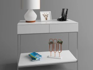 консоль с лампой 3D Модель