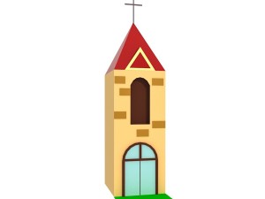 low poly houses buildings pack 3D मॉडल