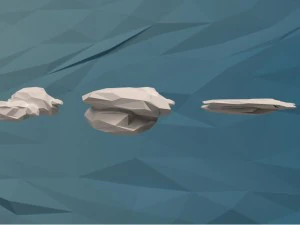 clouds sun moon stars pack 3D Model