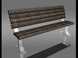 bench mike Model 3D