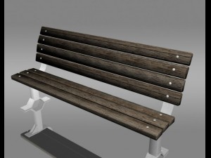 bench mike Modello 3D