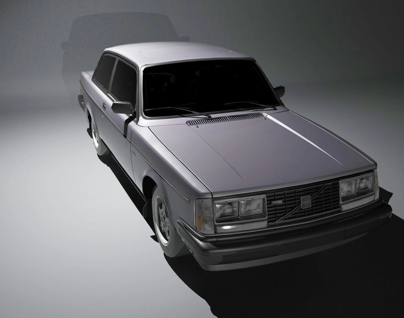 volvo 242 1980 3D Model .c4d .max .obj .3ds .fbx .stl .blend