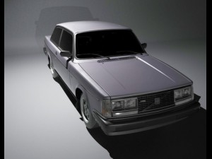volvo 242 1980 Model 3D