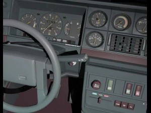 volvo 242 1980 3D Model