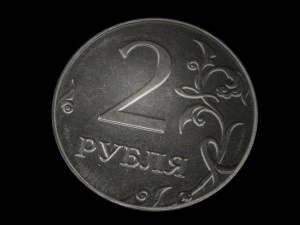 russian coin 3D Model