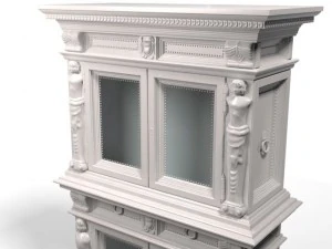 bureau ancien Modèle 3D
