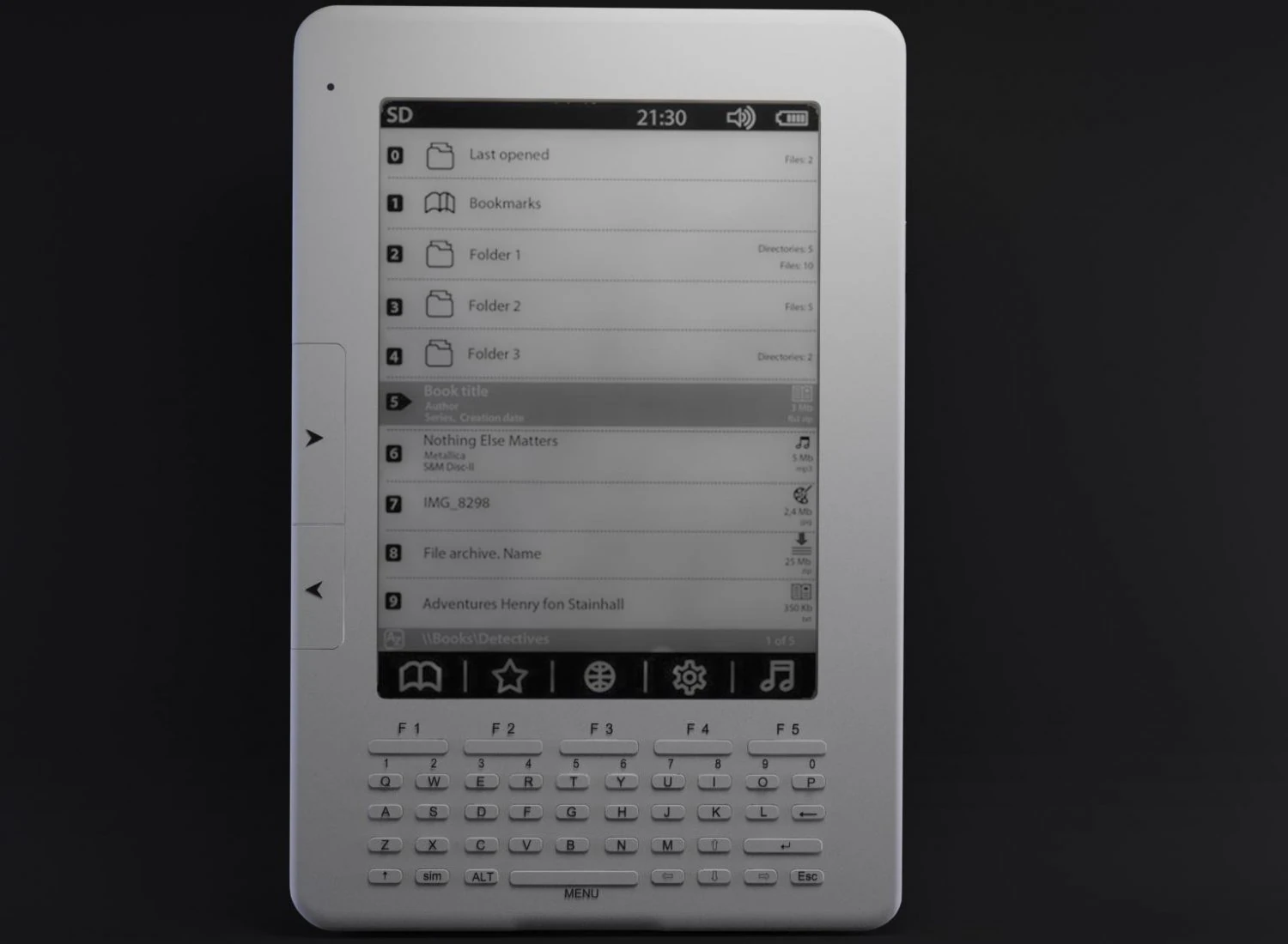 ebook 3D Model .c4d .max .obj .3ds .fbx .stl .blend 