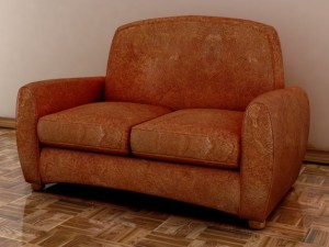 sofa colorado by origgi 3D Model