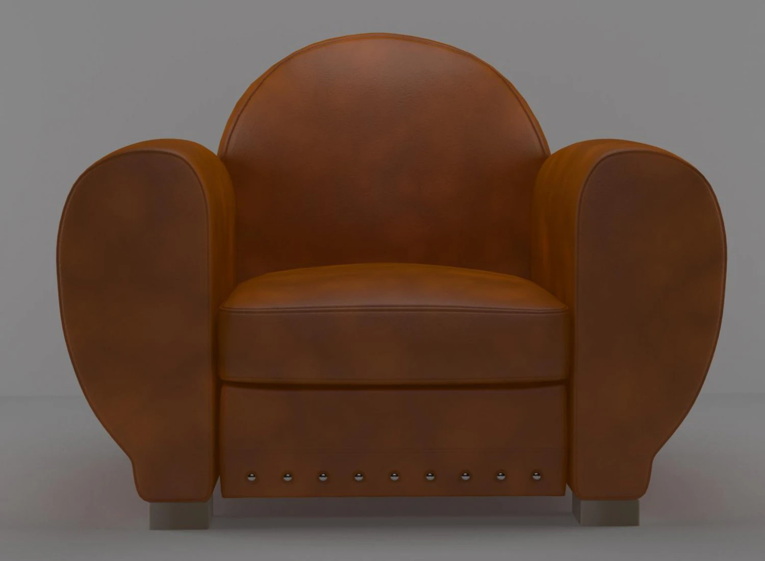 rochebobois imzalı deri sandalye panama 3D Model .c4d .max .obj .3ds .fbx .stl .blend 